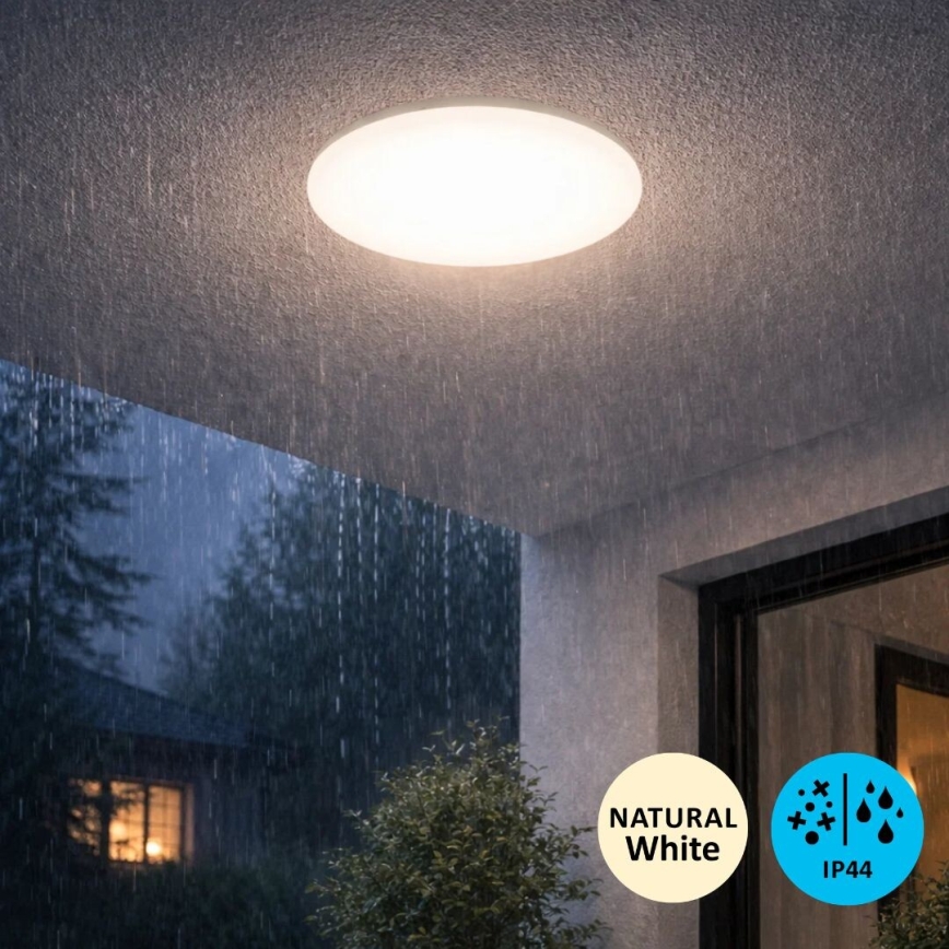 Rabalux - LED таванно осветително тяло за баня LED/18W/230V IP44 4000K Ø 32 см
