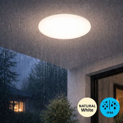 Rabalux - LED таванно осветително тяло за баня LED/24W/230V IP44 4000K Ø 37,5 см