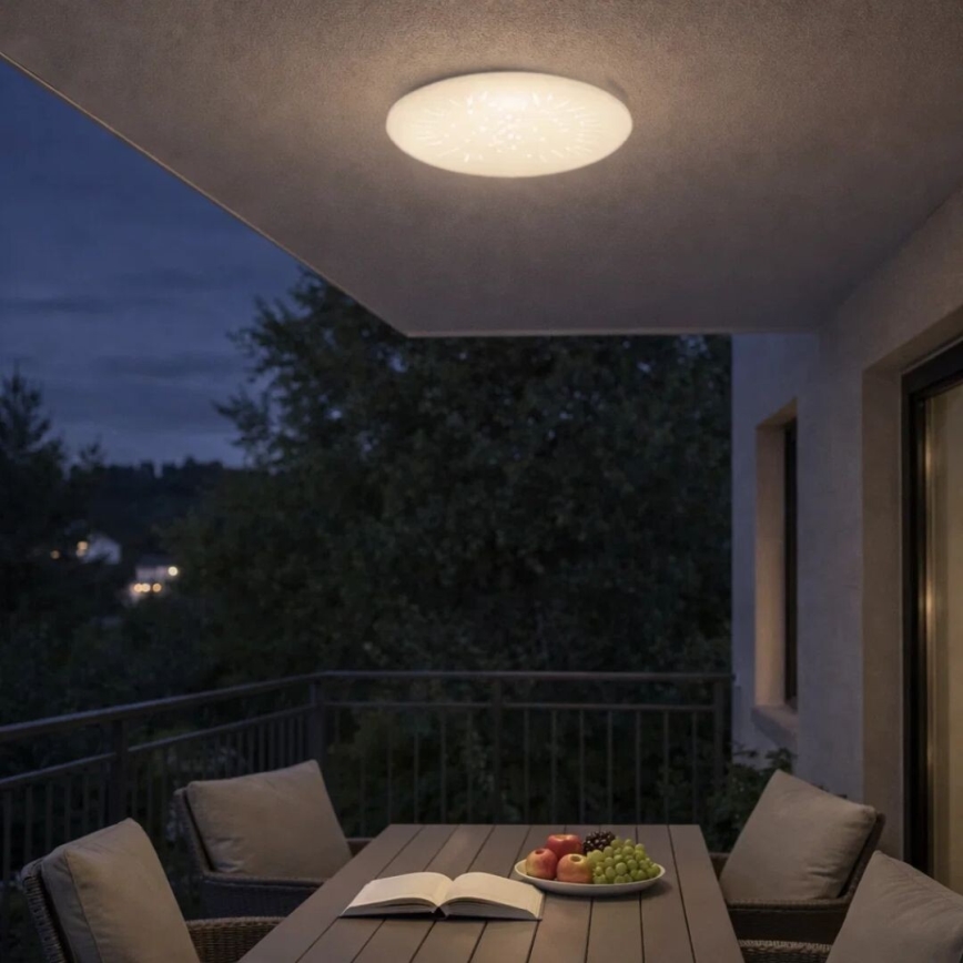 Rabalux - LED таванно осветително тяло за баня LED/18W/230V IP44 4000K Ø 32 см