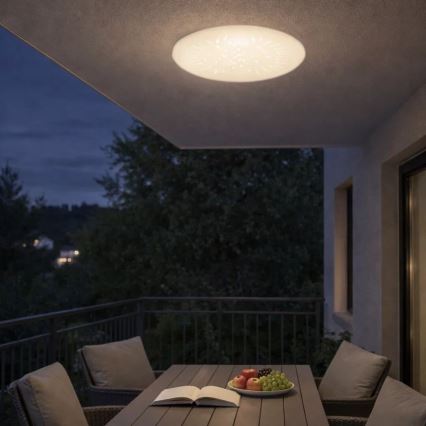Rabalux - LED таванно осветително тяло за баня LED/24W/230V IP44 4000K Ø 37,5 см