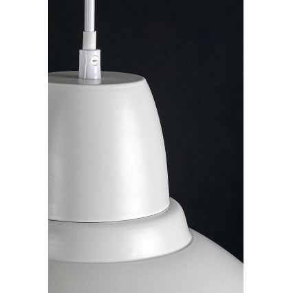 Rabalux - Пендант на кабел 1xE27/60W/230V Ø 36 см бял
