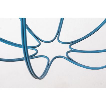 Rabalux - Пендел 1xE27/60W/230V черен/син