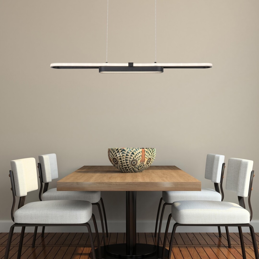 Rabalux - LED Пендел LED/48W/230V 4000K черен