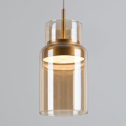Rabalux - LED полилей на кабел LED/10W/230V 3000K златен