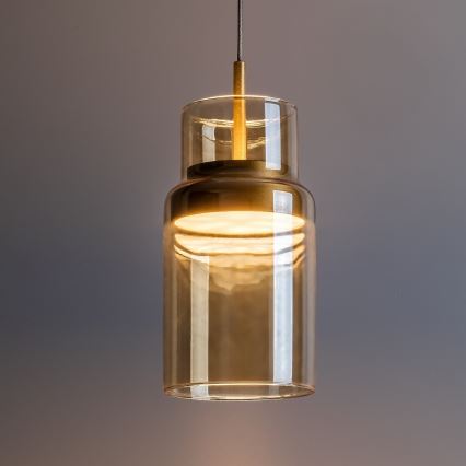 Rabalux - LED полилей на кабел LED/10W/230V 3000K златен