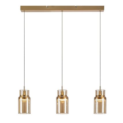 Rabalux - LED полилей на кабел LED/27W/230V 3000K златен