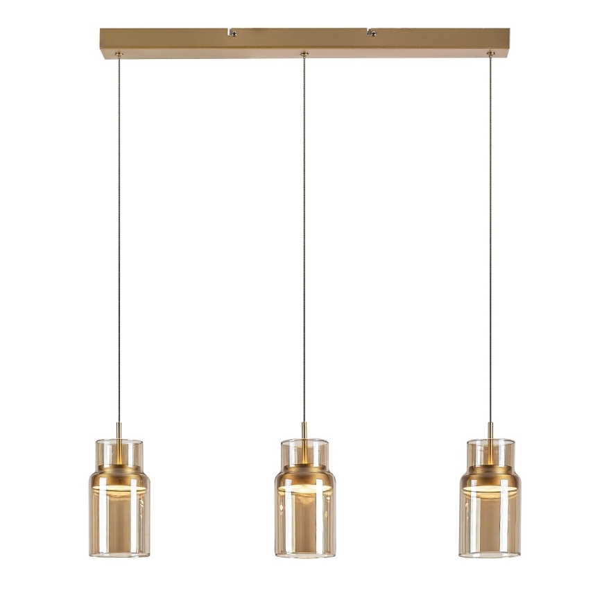 Rabalux - LED полилей на кабел LED/27W/230V 3000K златен