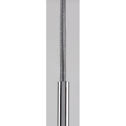 Rabalux - Пендел 1xE27/40W/230V прозрачен/лъскав хром