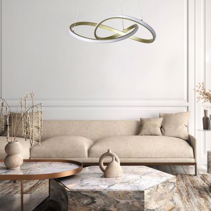 Rabalux - LED Пендел LED/36W/230V 3000K златист