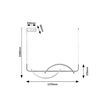 Rabalux - LED Пендел LED/35W/230V
