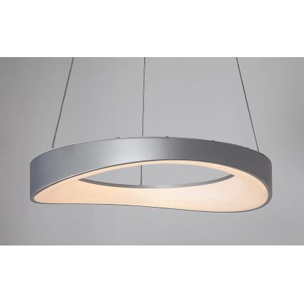 Rabalux - LED Пендел LED/56W/230V 3000K сребрист