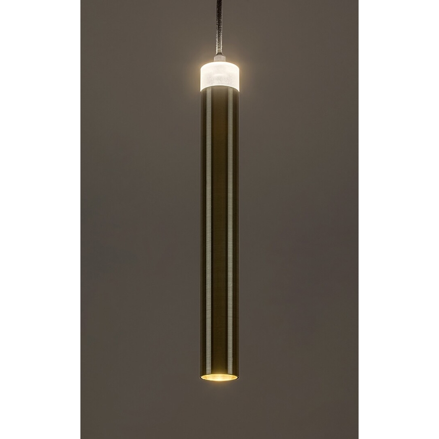 Rabalux - LED Пендел LED/10W/230V 4000K черен/златист
