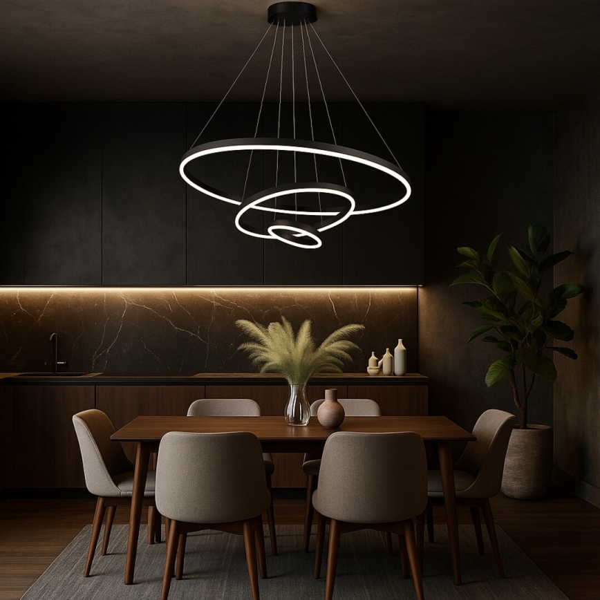 Rabalux - Димируем LED полилей на кабел LED/100W/230V 3000-6500K + дистанционно управление