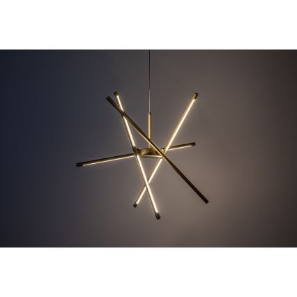 Rabalux - LED Пендел LED/40W/230V 3000K златист