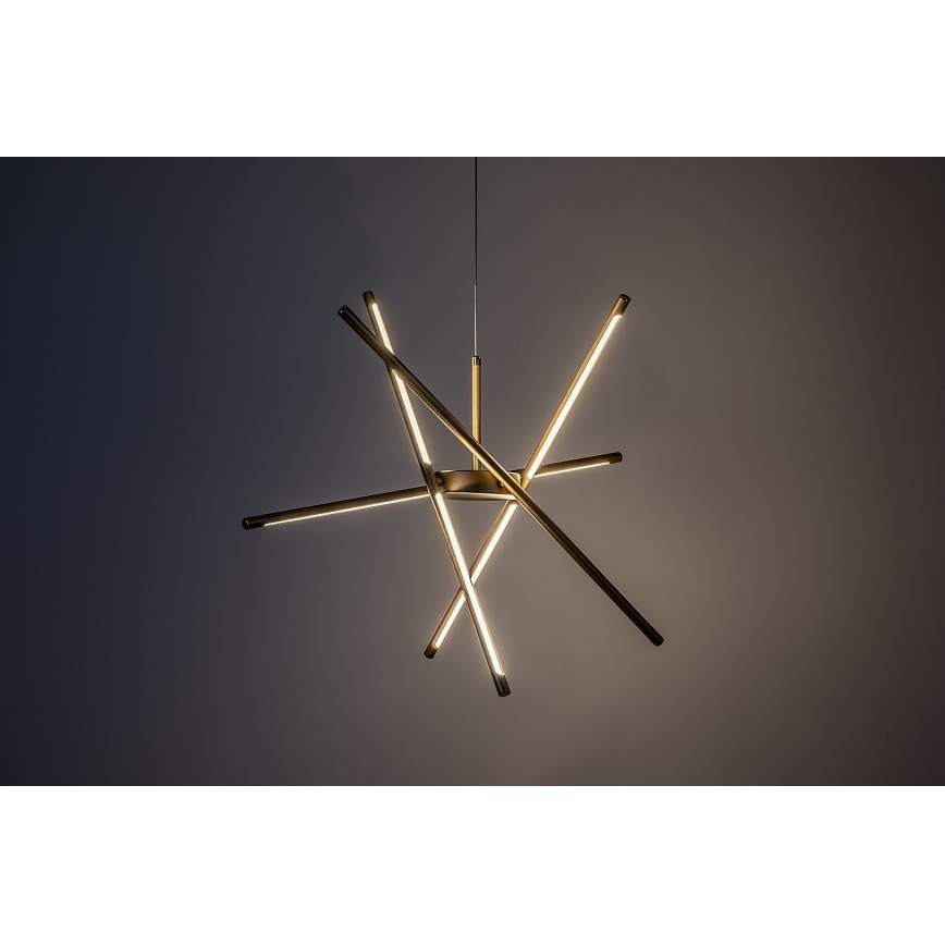 Rabalux - LED Пендел LED/40W/230V 3000K златист