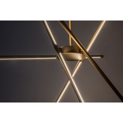 Rabalux - LED Пендел LED/40W/230V 3000K златист
