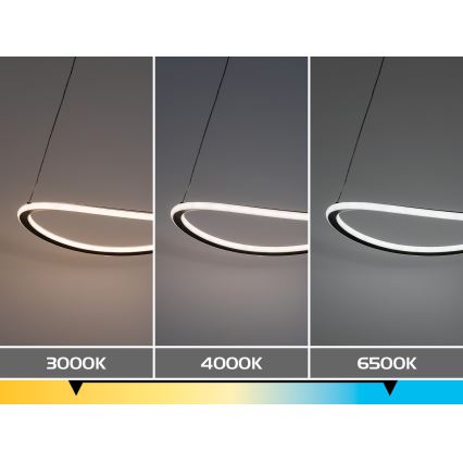 Rabalux - LED димируем полилей на кабел LED/45W/230V 3000-6500K + дистанционно управление