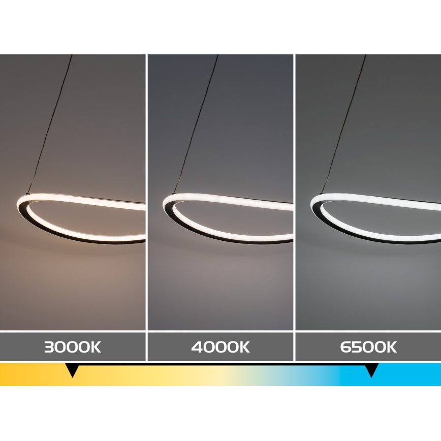 Rabalux - LED димируем полилей на кабел LED/45W/230V 3000-6500K + дистанционно управление