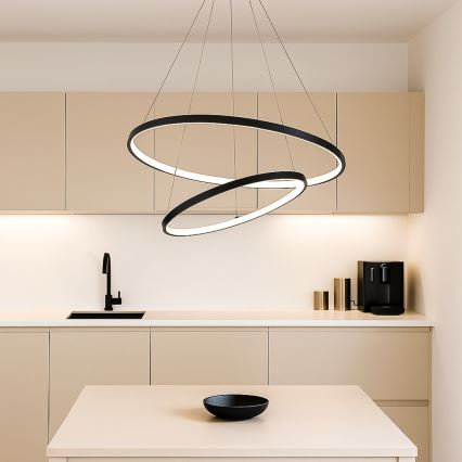 Rabalux - LED димируем полилей на кабел LED/75W/230V 3000-6500K + дистанционно управление