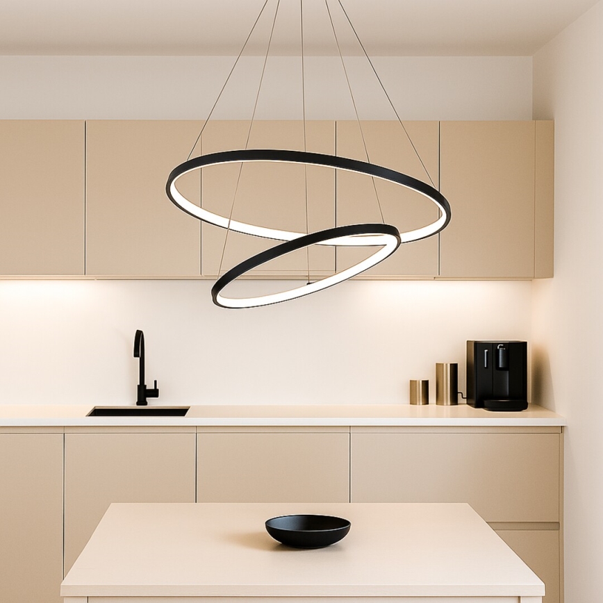 Rabalux - LED димируем полилей на кабел LED/75W/230V 3000-6500K + дистанционно управление