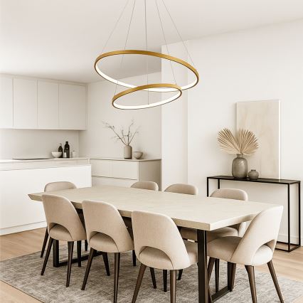 Rabalux - LED Полилей на кабел с възможност за димиране LED/75W/230V 3000-6500K + дистанционно управление