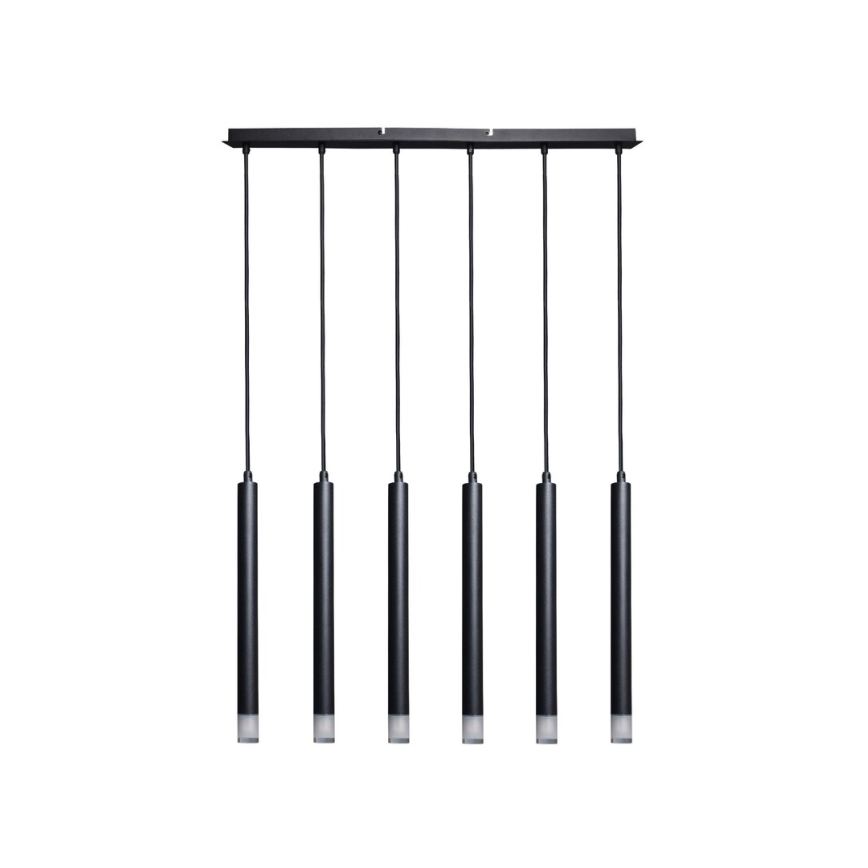 Rabalux - Пендел 6xG9/5W/230V черен