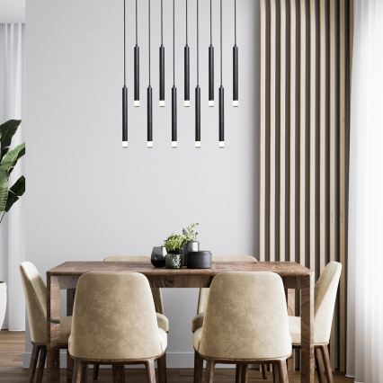 Rabalux - Пендел 10xG9/5W/230V черен