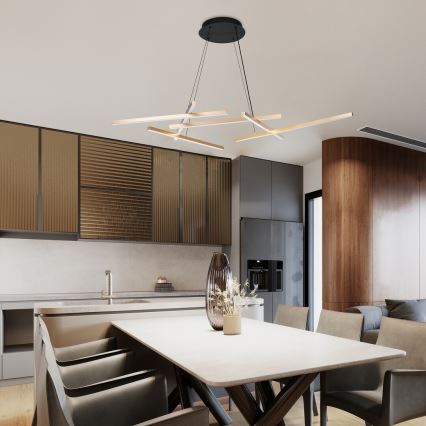 Rabalux - LED Димируем пендел LED/40W/230V 3000-6500K + дистанционно управление