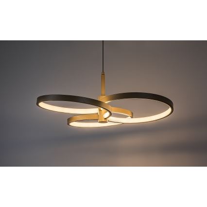 Rabalux - LED полилей на кабел с възможност за димиране LED/50W/230V 3000-6500K + дистанционно управление