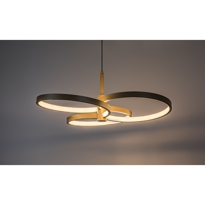 Rabalux - LED полилей на кабел с възможност за димиране LED/50W/230V 3000-6500K + дистанционно управление