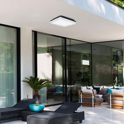 Rabalux - LED таванен плафон за баня LED/24W/230V IP54 28x28 cm