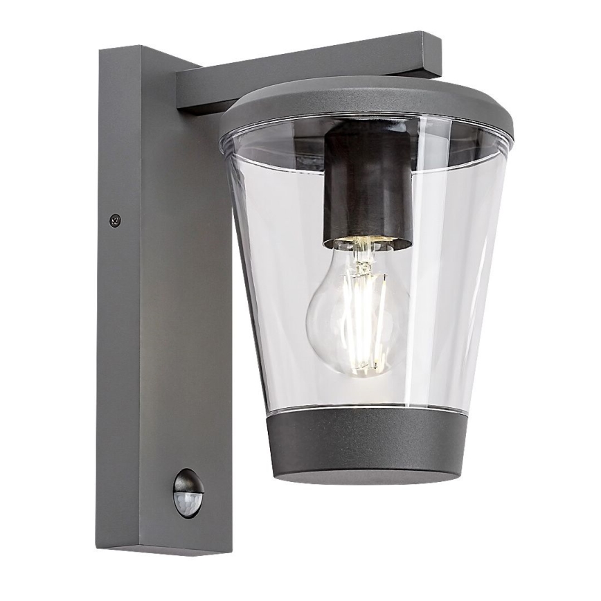Rabalux - Екстериорен аплик със сензор 1xE27/40W/230V IP44