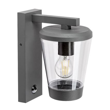 Rabalux - Екстериорен аплик със сензор 1xE27/40W/230V IP44