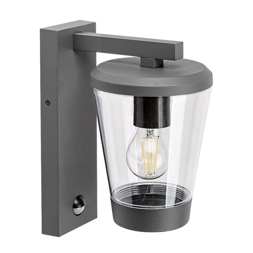 Rabalux - Екстериорен аплик със сензор 1xE27/40W/230V IP44