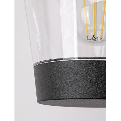 Rabalux - Екстериорен аплик със сензор 1xE27/40W/230V IP44
