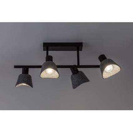 Rabalux - Полилей за повърхностен монтаж 4xE14/10W/230V