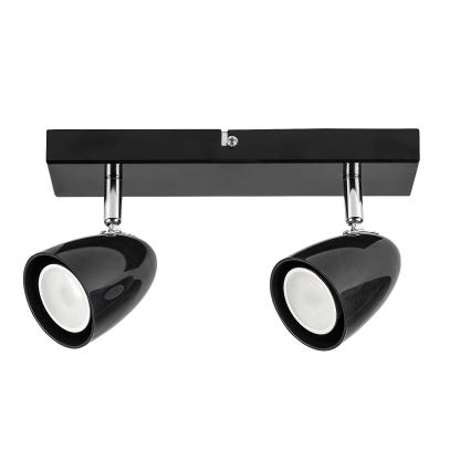 Rabalux - Спот 2xGU10/5W/230V черен