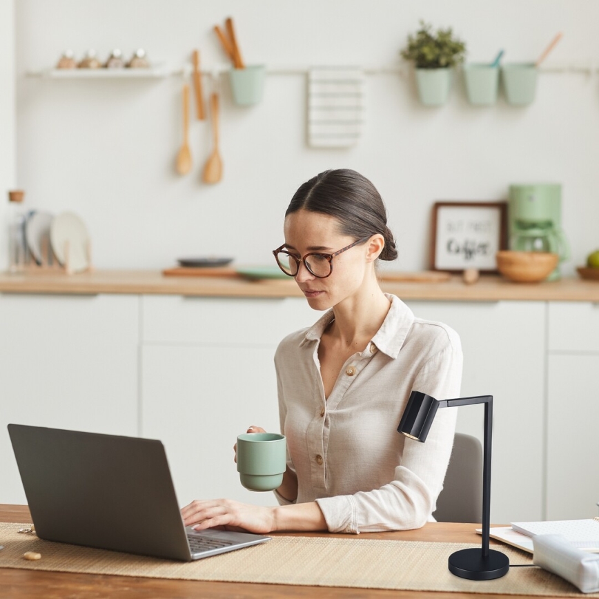 Rabalux - Настолна лампа 1xGU10/5W/230V черен