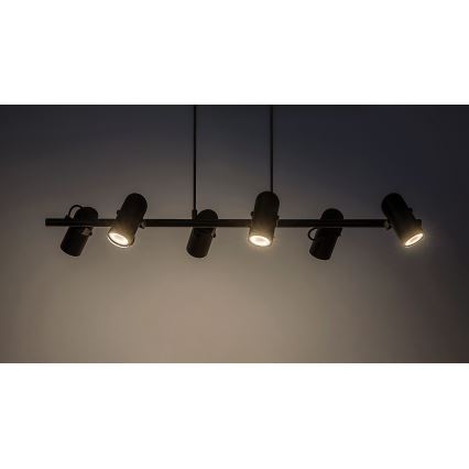 Rabalux - Пендел 6xGU10/25W/230V