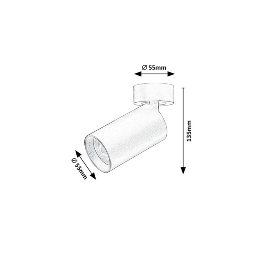 Rabalux - Точково осветително тяло 1xGU10/7W/230V бяло