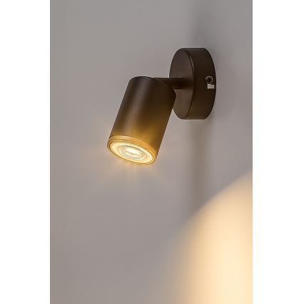 Rabalux - Стенно точково осветително тяло 1xGU10/15W/230V черно