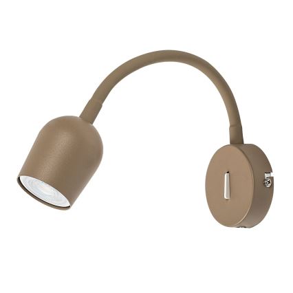 Rabalux - Стенно точково осветително тяло 1xGU10/15W/230V бежово