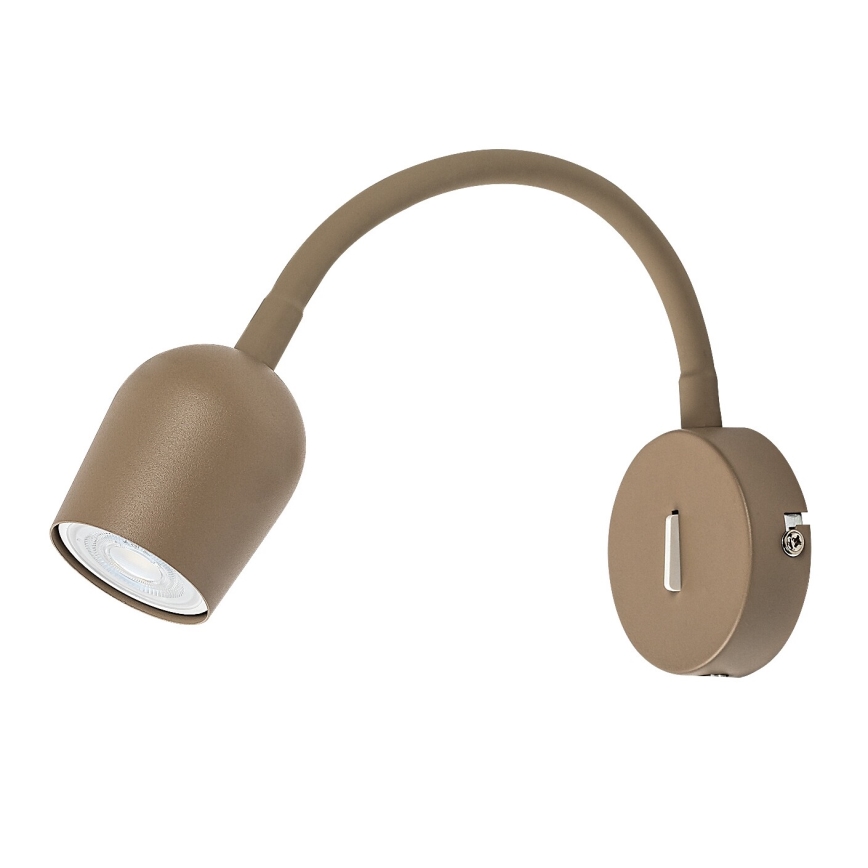 Rabalux - Стенно точково осветително тяло 1xGU10/15W/230V бежово