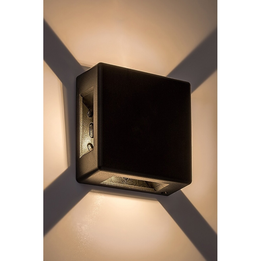 Rabalux  - LED Екстериорен аплик LED/6W/230V IP54 черен