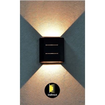 Rabalux  - LED Екстериорен аплик LED/6W/230V IP54 черен