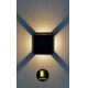 Rabalux  - LED Екстериорен аплик LED/6W/230V IP54 черен