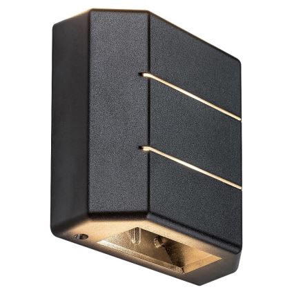 Rabalux - LED Екстериорен аплик LED/6W/230V IP54 черен