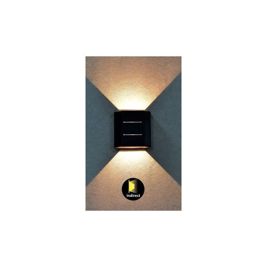 Rabalux - LED Екстериорен аплик LED/6W/230V IP54 черен