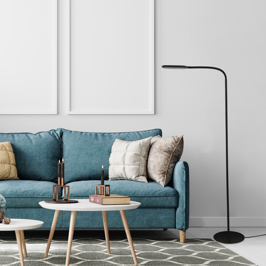 Rabalux - LED Димируем сензорен лампион LED/10W/230V 3000-6000K черен