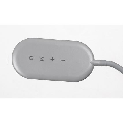 Rabalux - LED Димируем сензорен лампион LED/10W/230V 3000-6000K сив